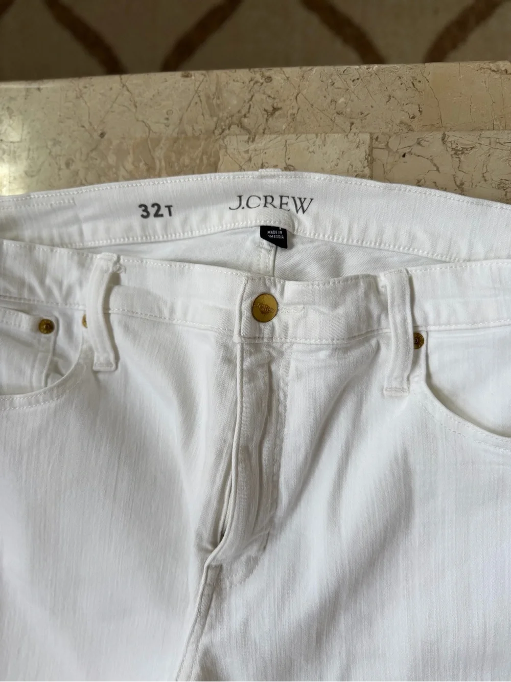 J. Crew crisp white